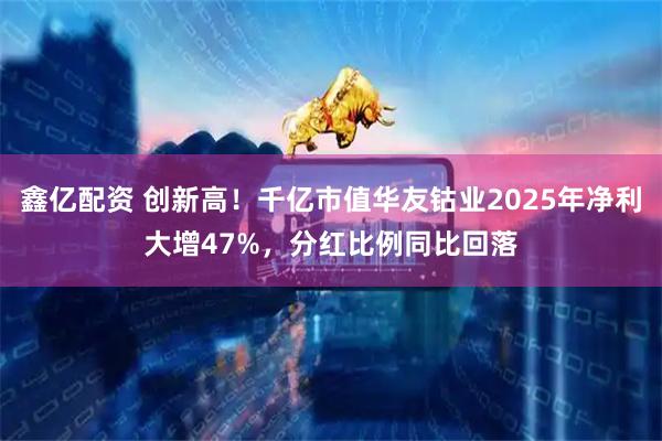 鑫亿配资 创新高！千亿市值华友钴业2025年净利大增47%，分红比例同比回落